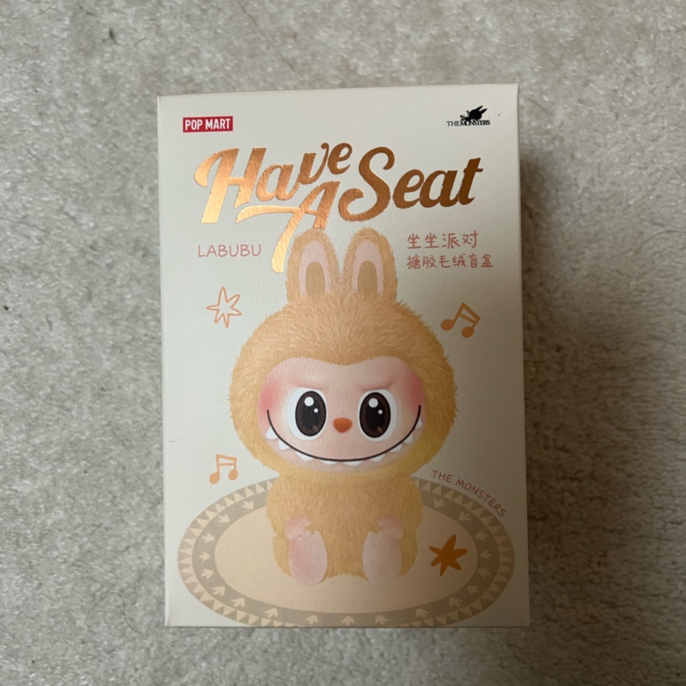 Pop Mart New Labubu The Monsters “Have a Seat”Secret Duoduo Sealed Box Authentic